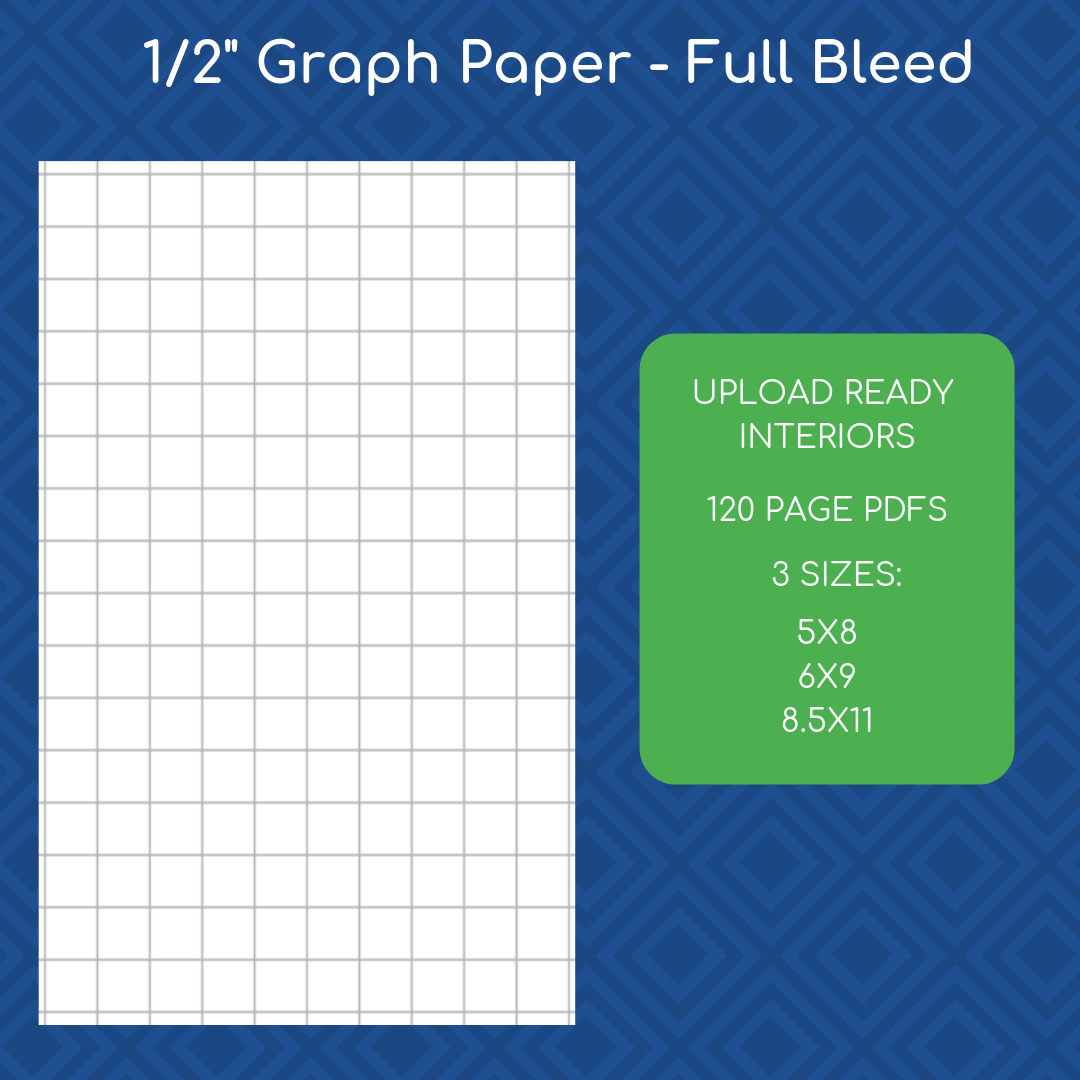 Printable 1/2 Inch Graph Paper