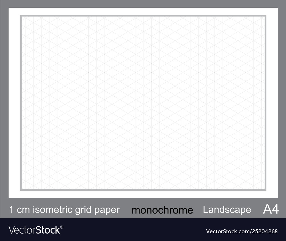 Isometric Grid Paper Printable