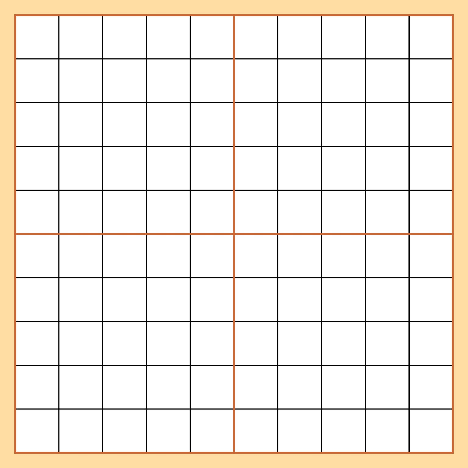 10 By 10 Grids 10 Free PDF Printables Printablee