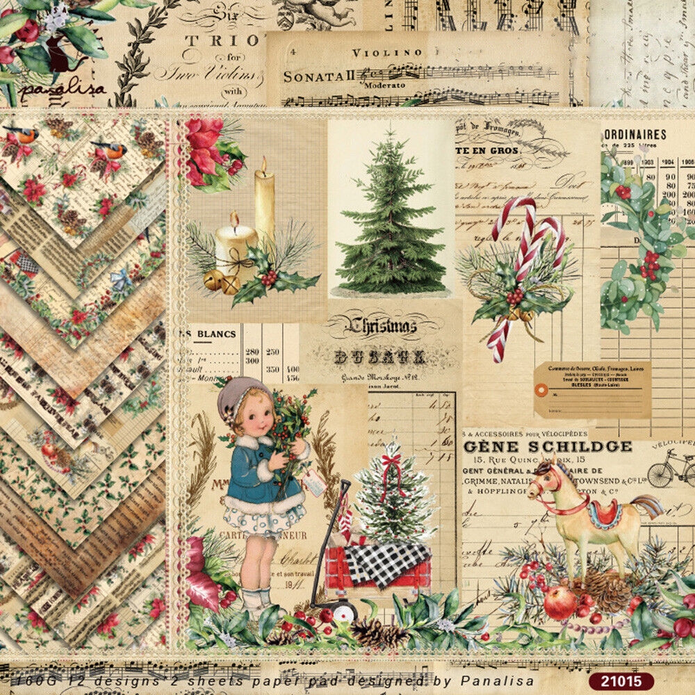 Printable Christmas Scrapbook Paper