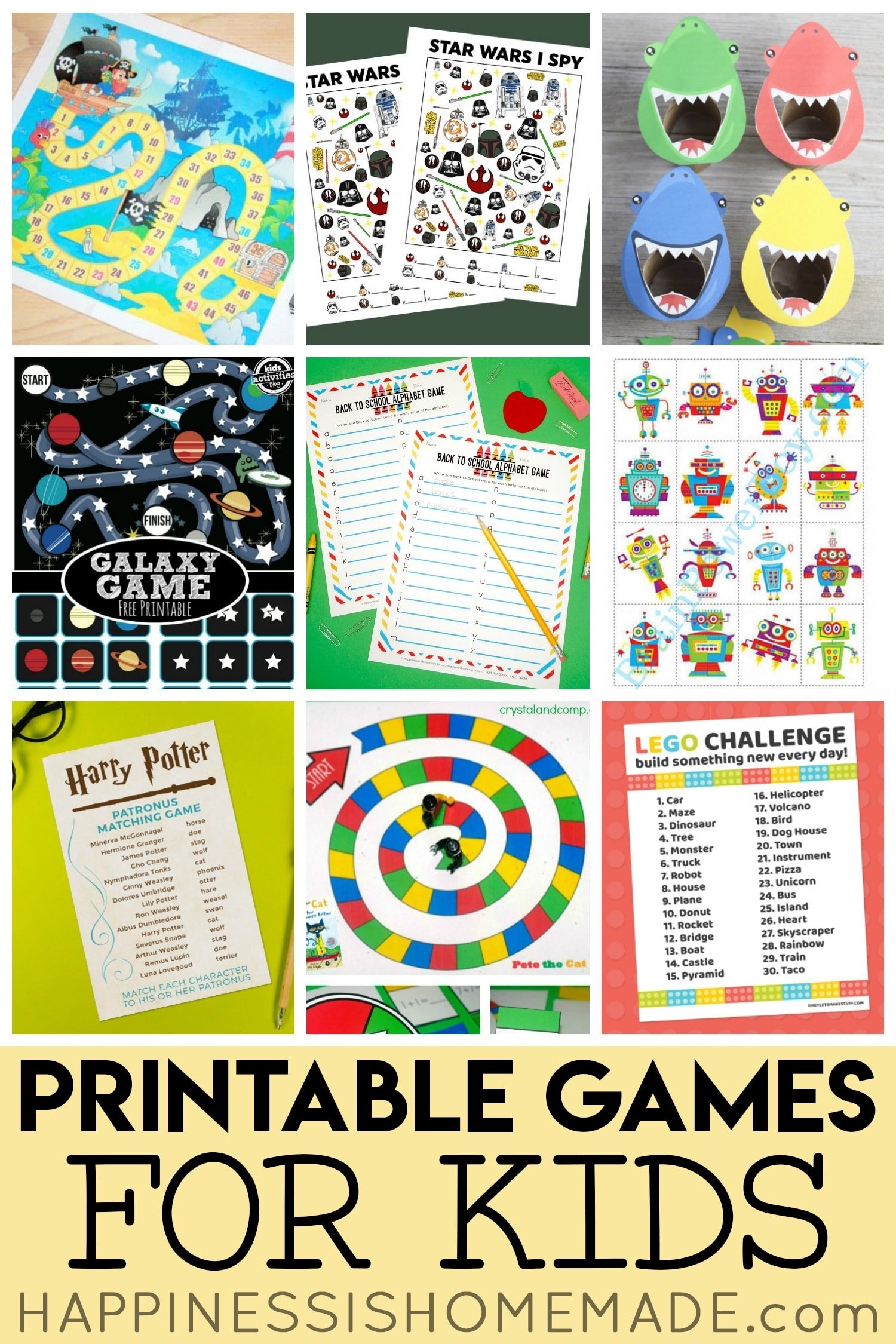 Fun Printable Paper Games