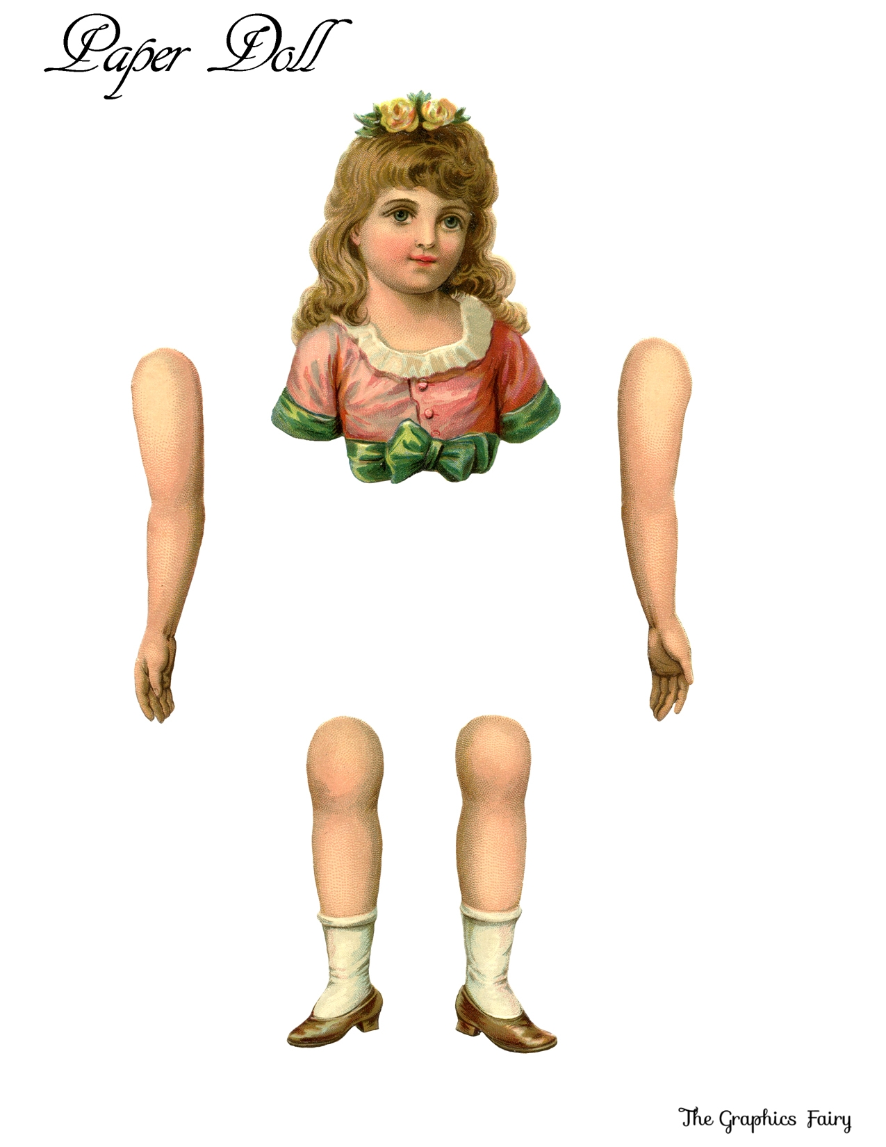 25 Vintage Paper Dolls Printable The Graphics Fairy 