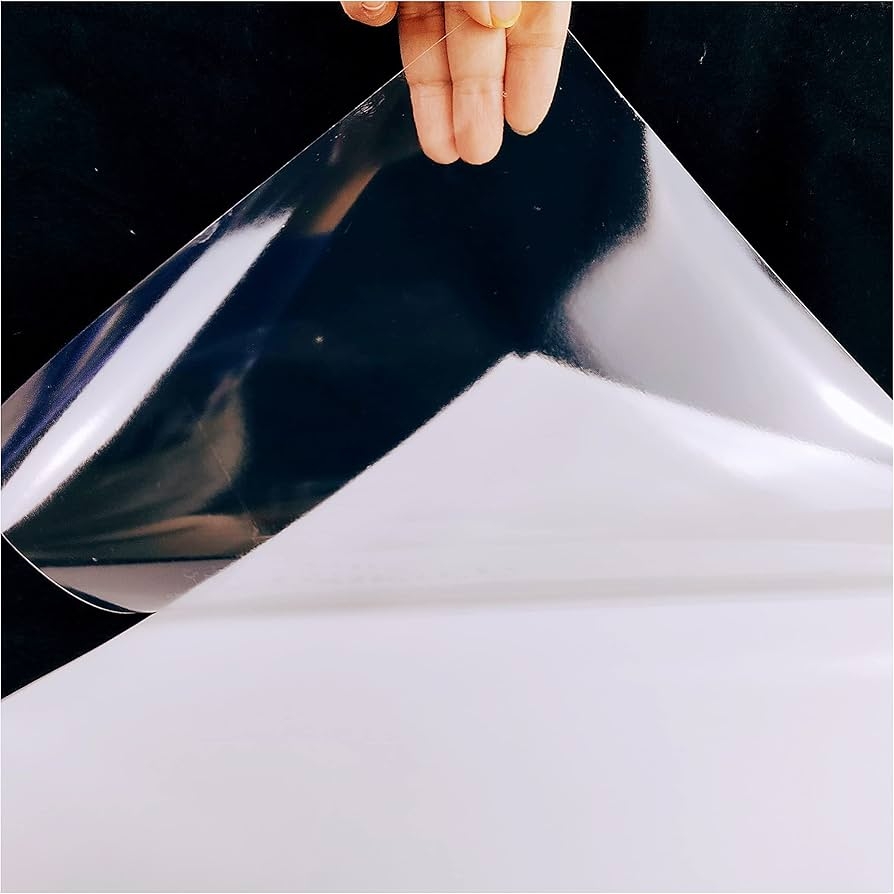 28 Sheets A4 Size Clear Premium Cold Laminated Film Crystal Clear Overlay Laminating Pouches Self Adhesive Amazon de Stationery Office Supplies
