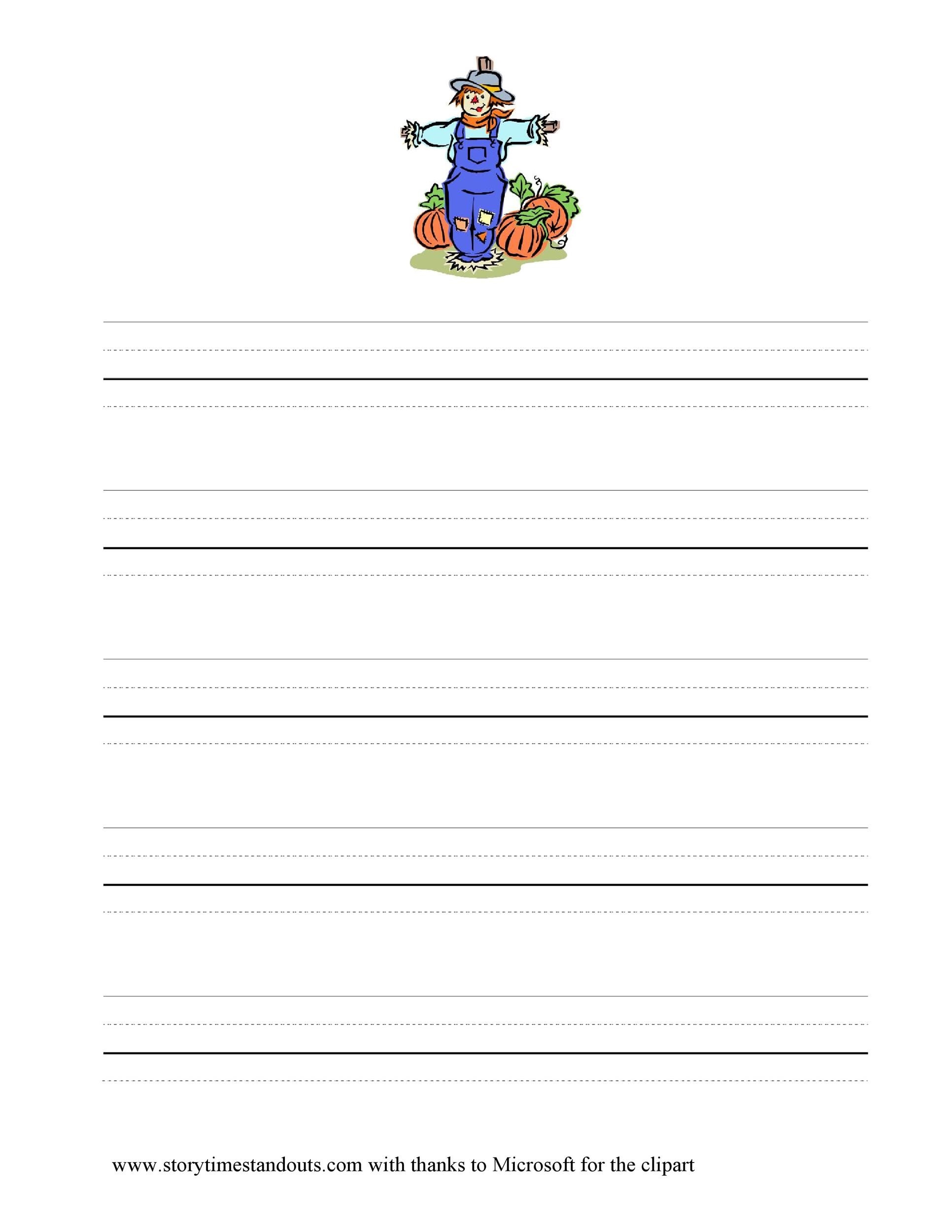 32 Printable Lined Paper Templates TemplateLab