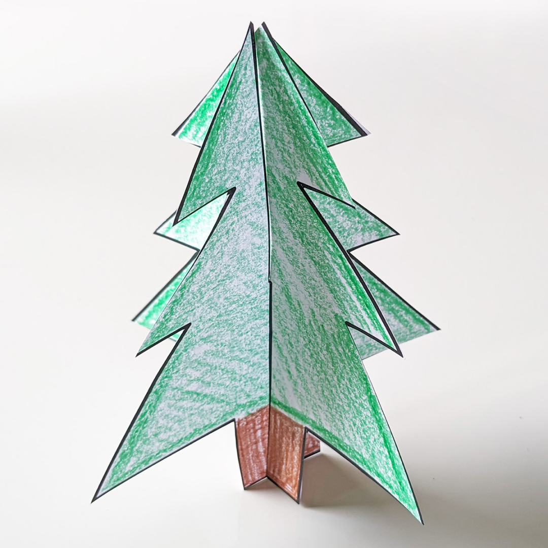 3D Papercraft Tree Create In The Chaos