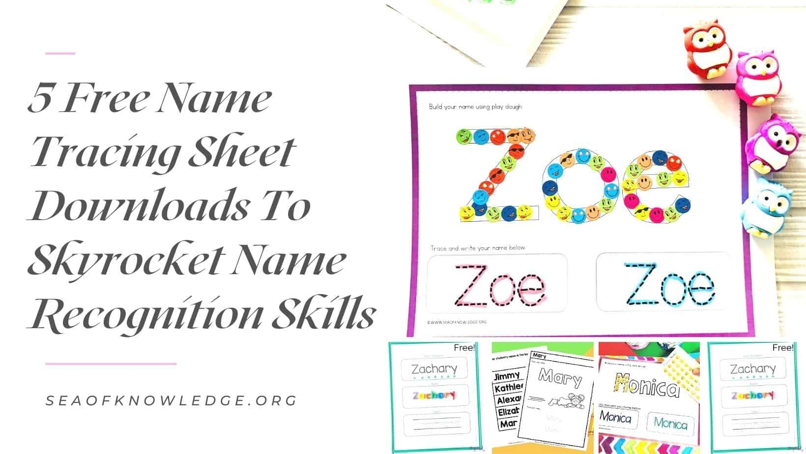 Printable Name Tracing Paper