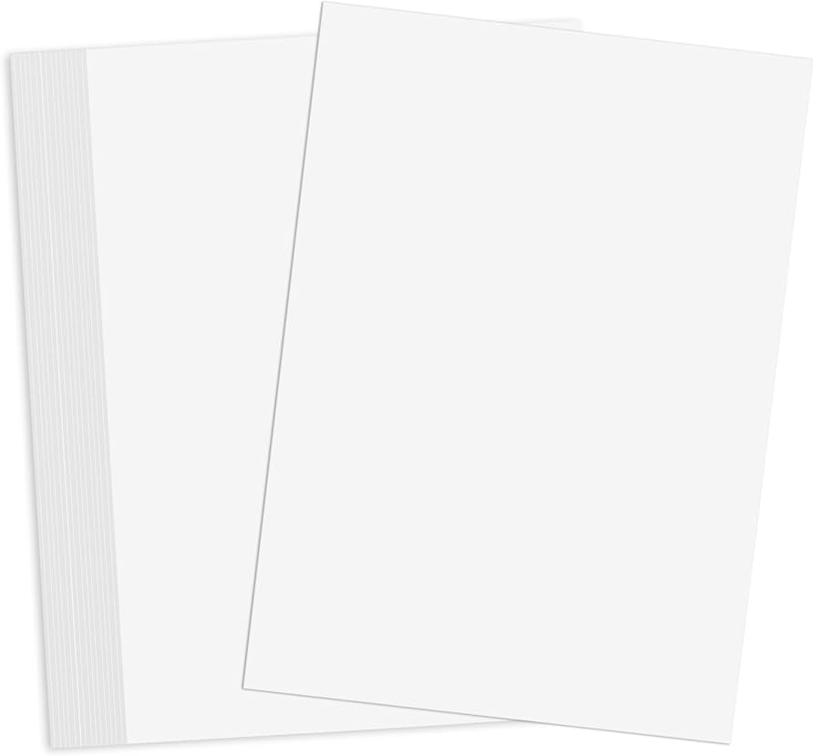 50 Sheets Of Card Paper A4 White Thick Paper A4 For Printing 250 G m Coloured Card Paper White Printer Paper For Invitations Menu Cards Wedding Printable DIY Creative Amazon de Home 