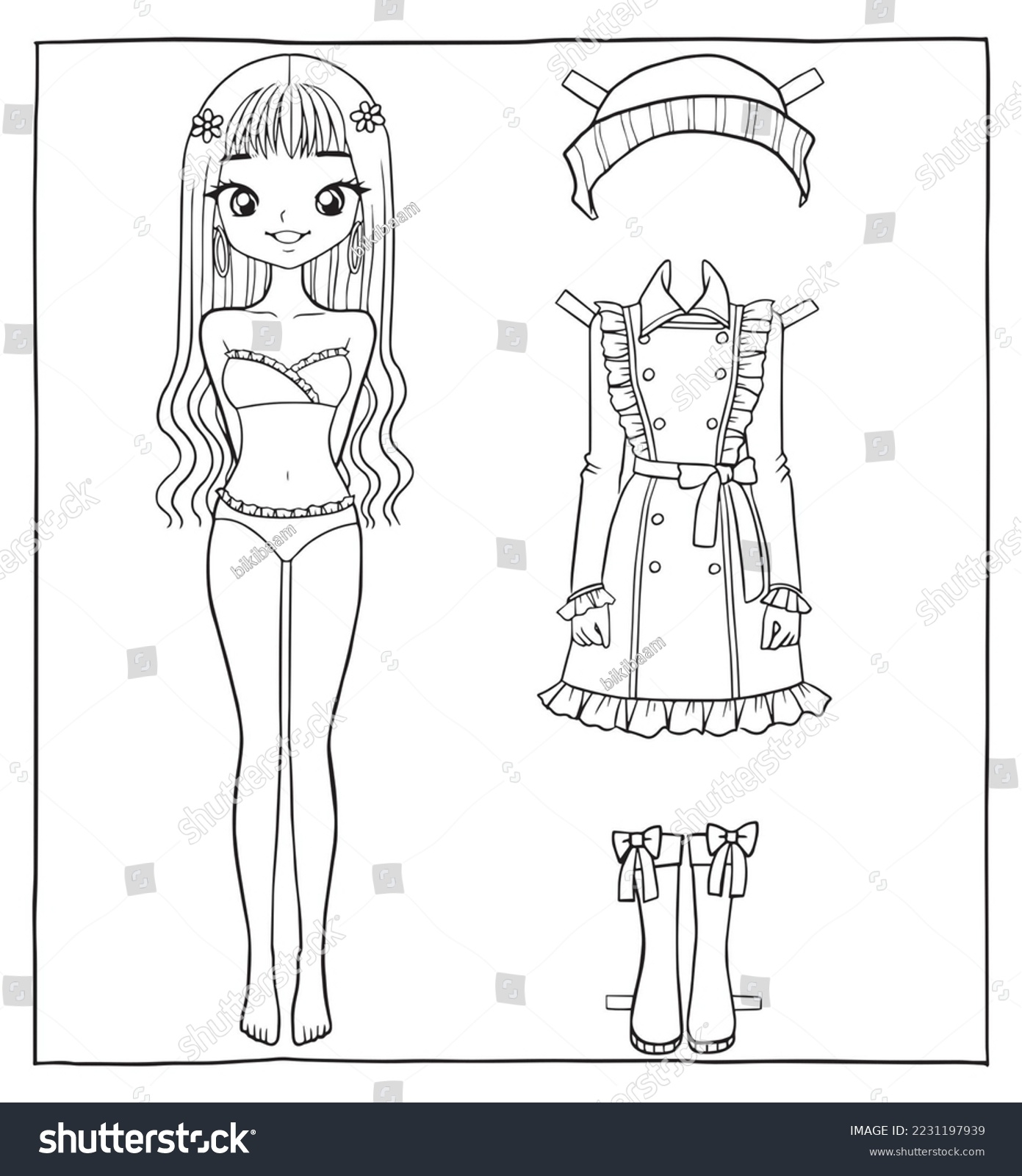 55 Paper Doll Chibi Royalty Free Images Stock Photos Pictures Shutterstock