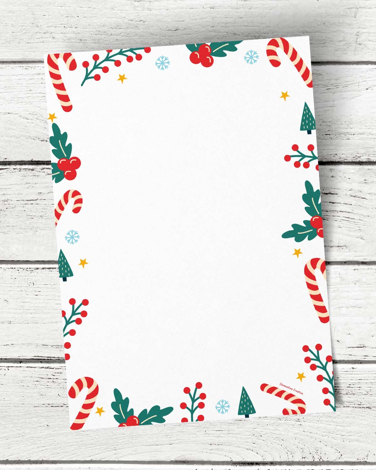 Paper With Borders Printable