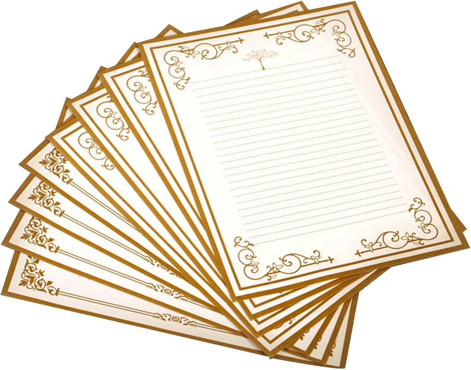 8 Pcs Vintage Letter Papers Set Printable Letter Cameroon Ubuy