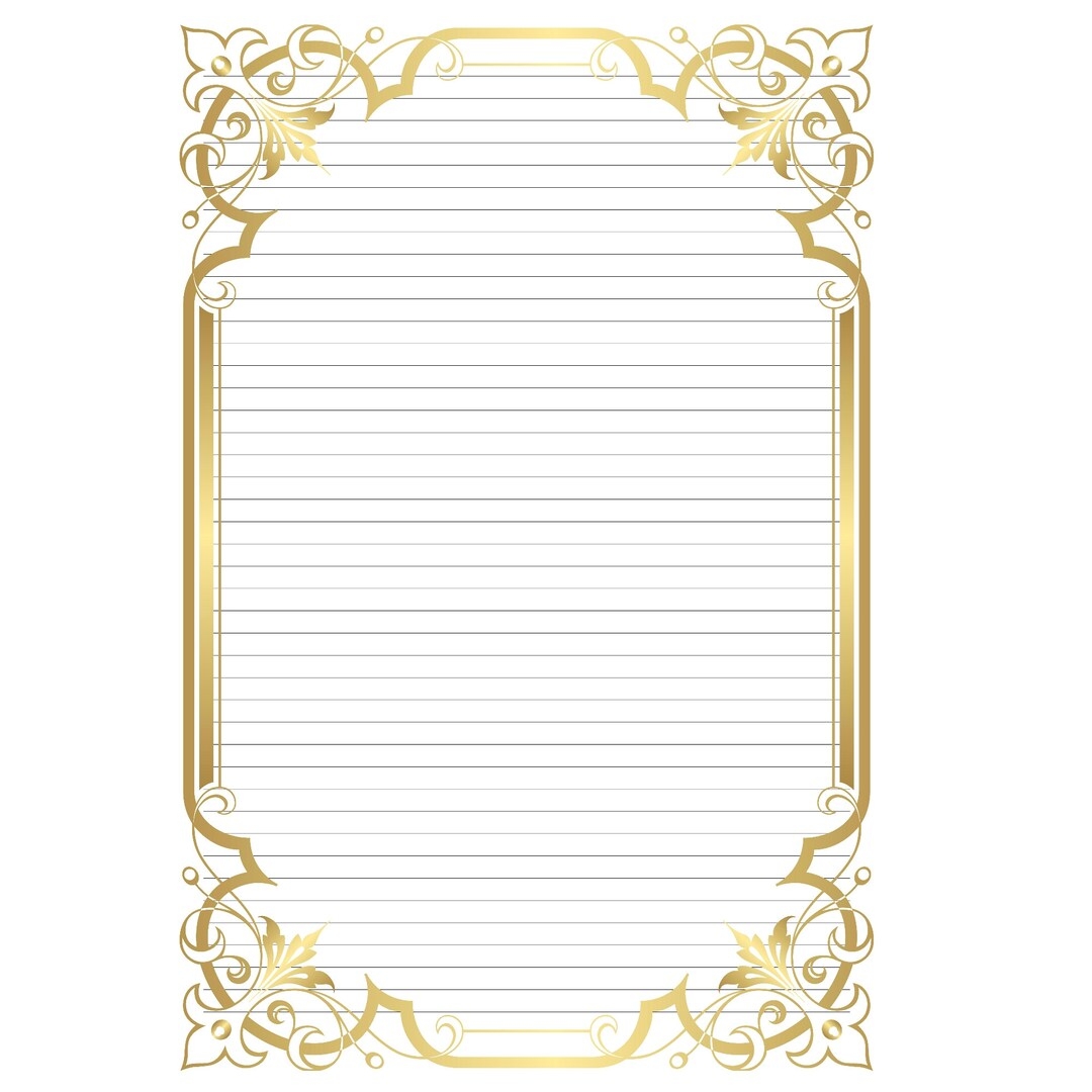 Printable Gold Paper