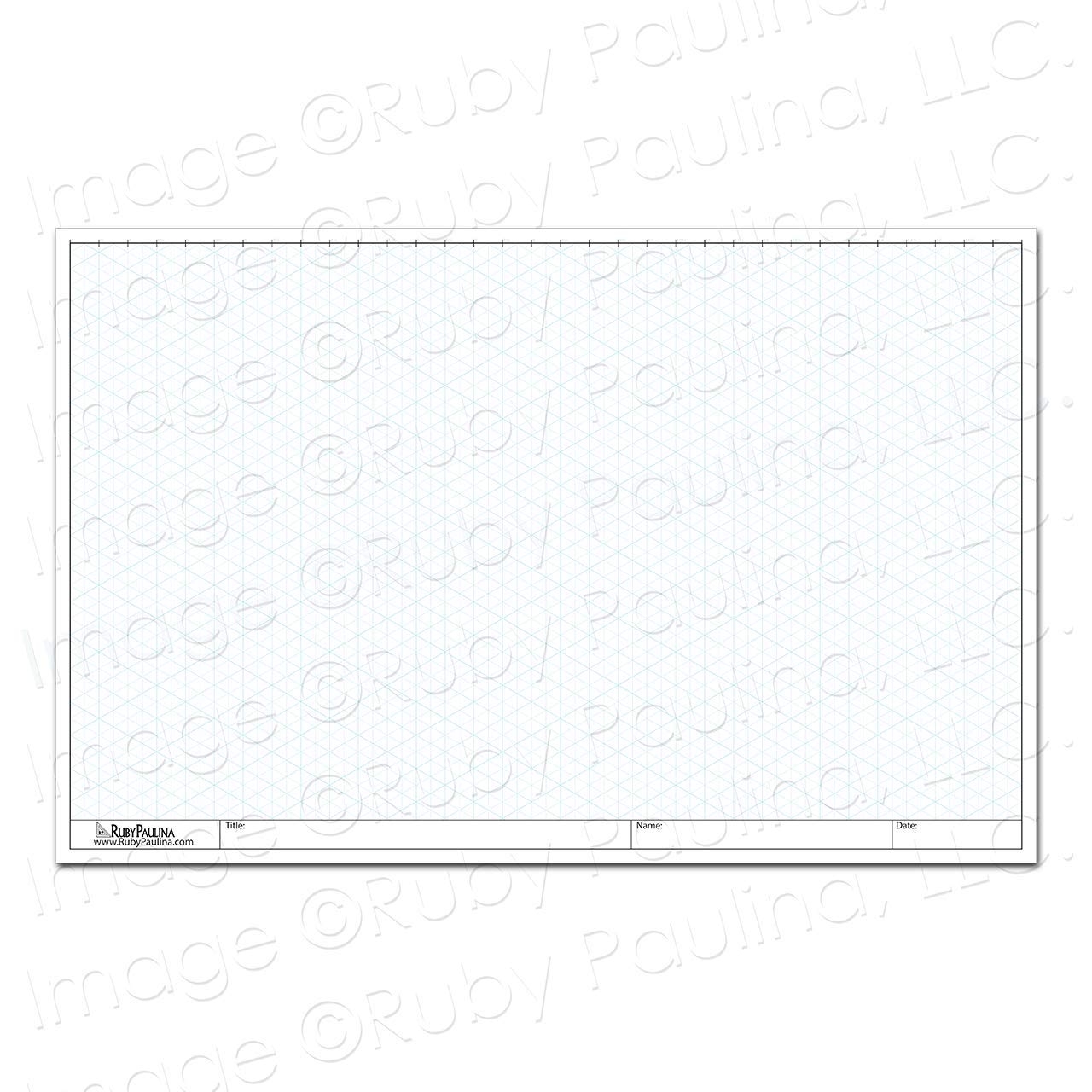 Amazon 11x17 Loose Leaf Isometric Paper 100 Pages Office Products