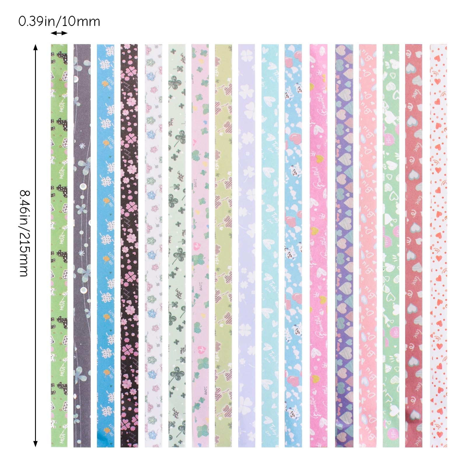 Amazon URROMA Origami Stars Paper 2160 Pieces Lucky Star Paper Strips Origami Star Paper Strips For Handmade Home Cards Gift Party Decoration Crafts Decoration Arts Crafts Sewing