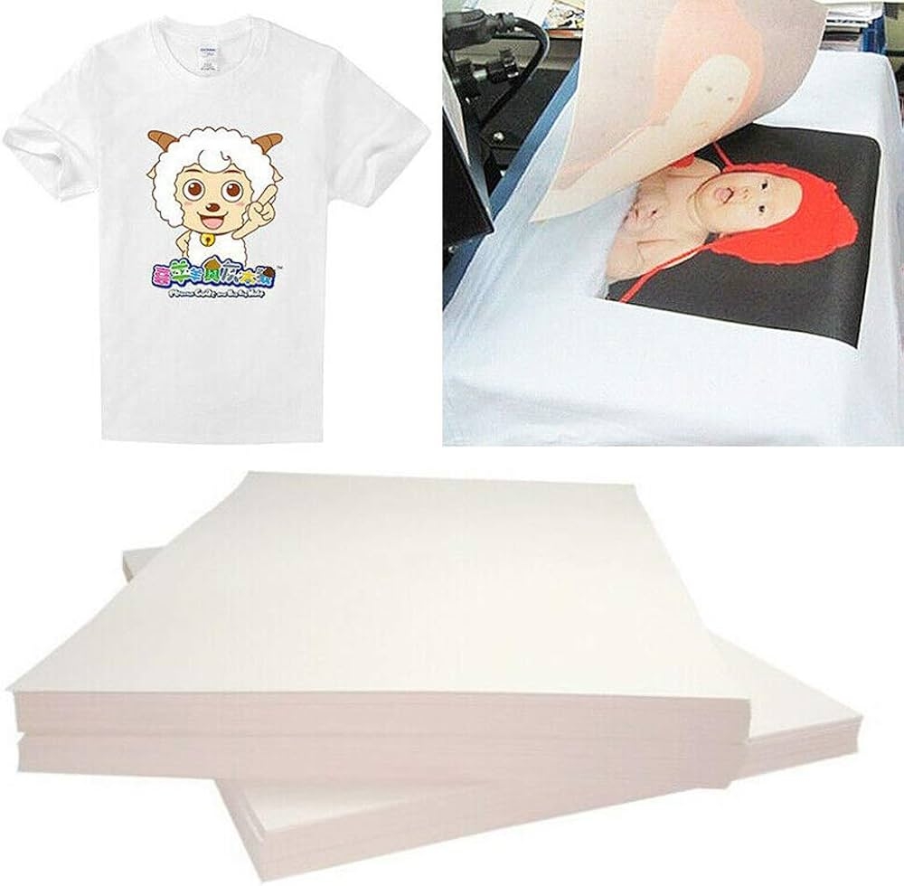 Amazon Wixine 20Pcs T Shirt Print On Heat Transfer Paper Sheets For Light Fabric Cloth Craft Arts Crafts Sewing