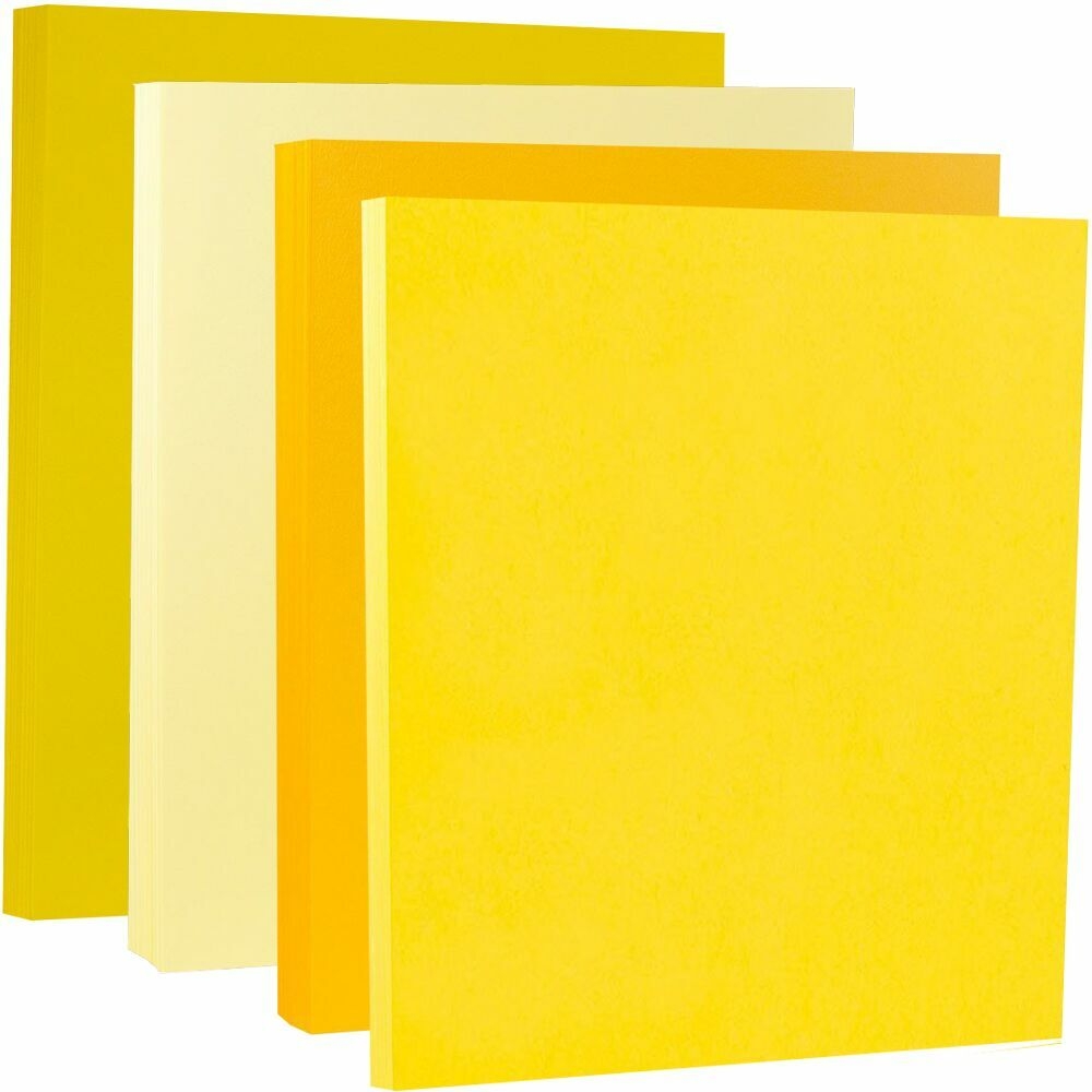 Attention Grabbing Yellow Paper Cheerful Bright Options