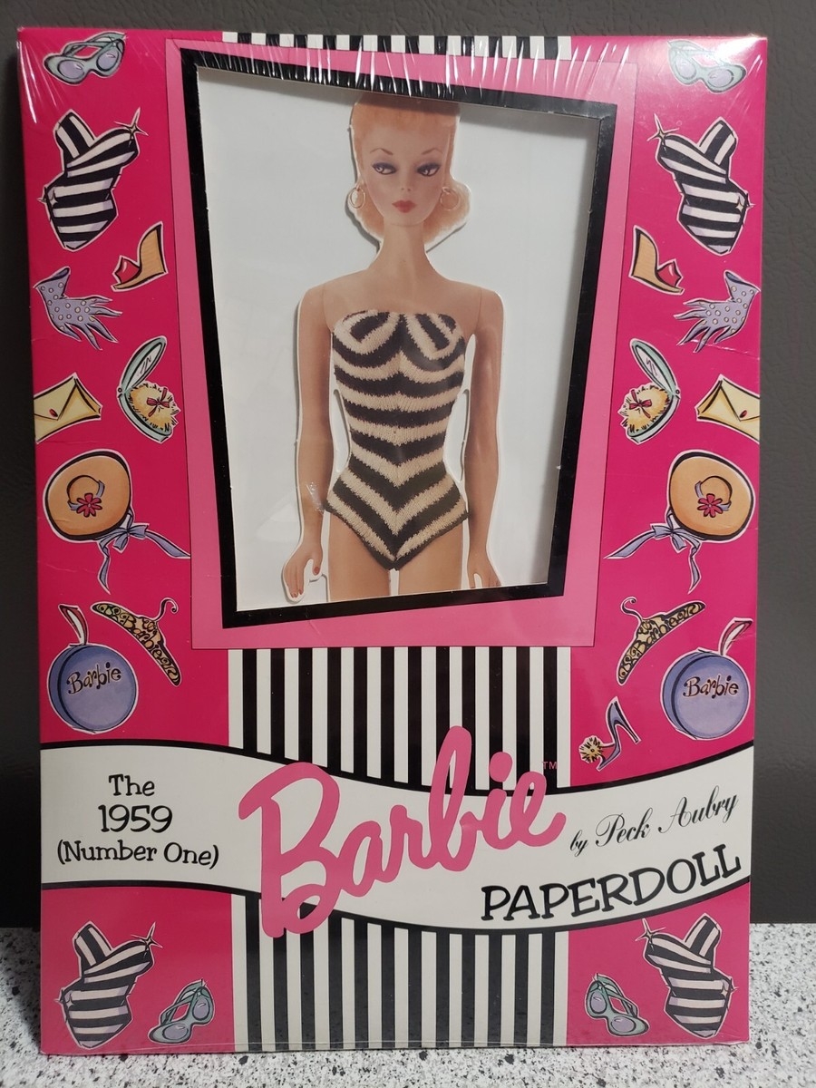 Barbie Paper Doll By Peck Aubry The 1959 number One EBay
