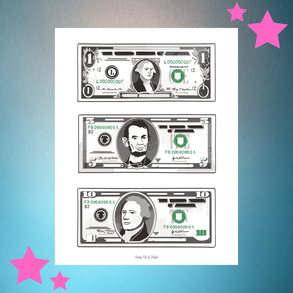 Best Classroom Fake Money Printables Free Templates 