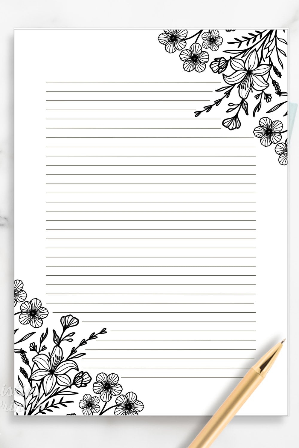 White Paper Printable