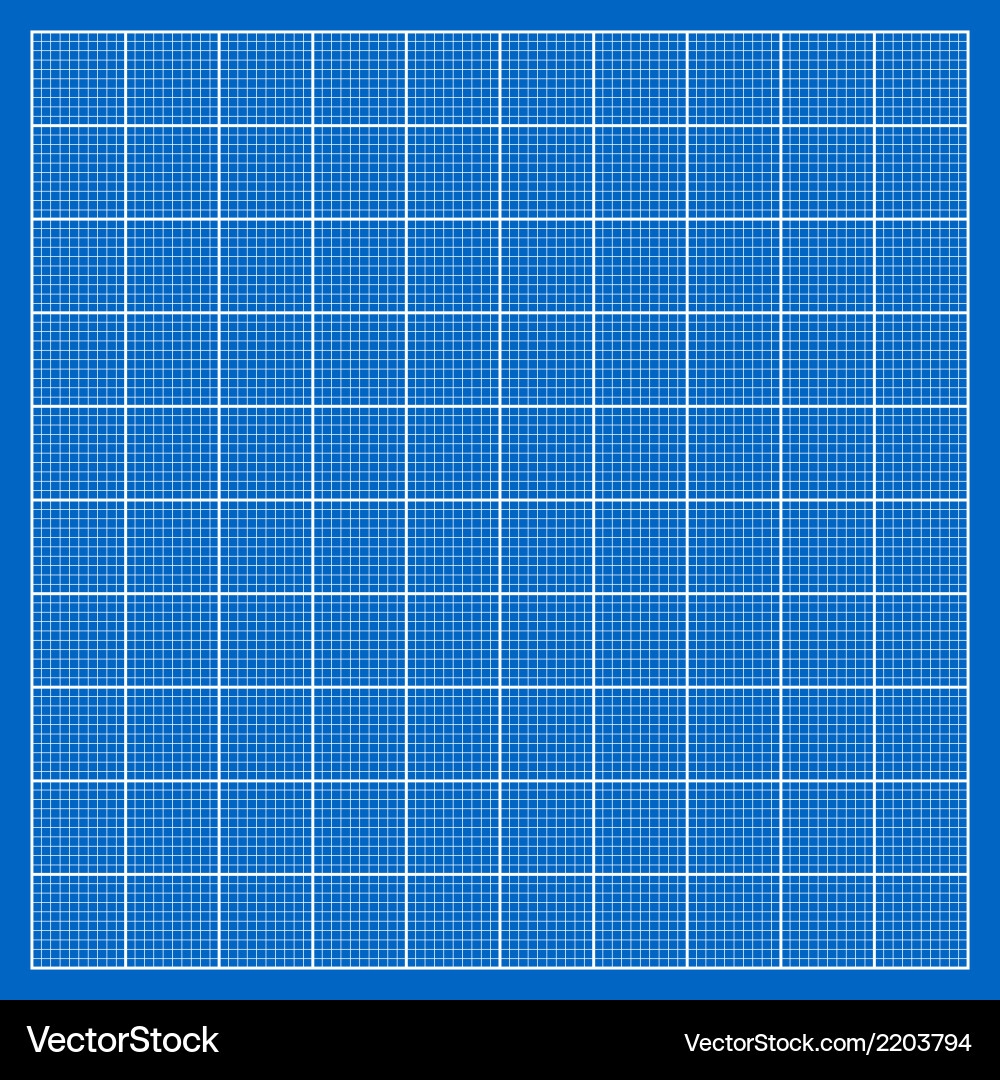 Blueprint Paper Royalty Free Vector Image VectorStock