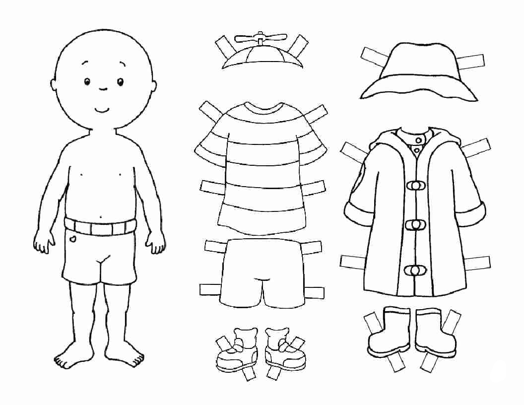 Boy Paper Doll Printable Outlet