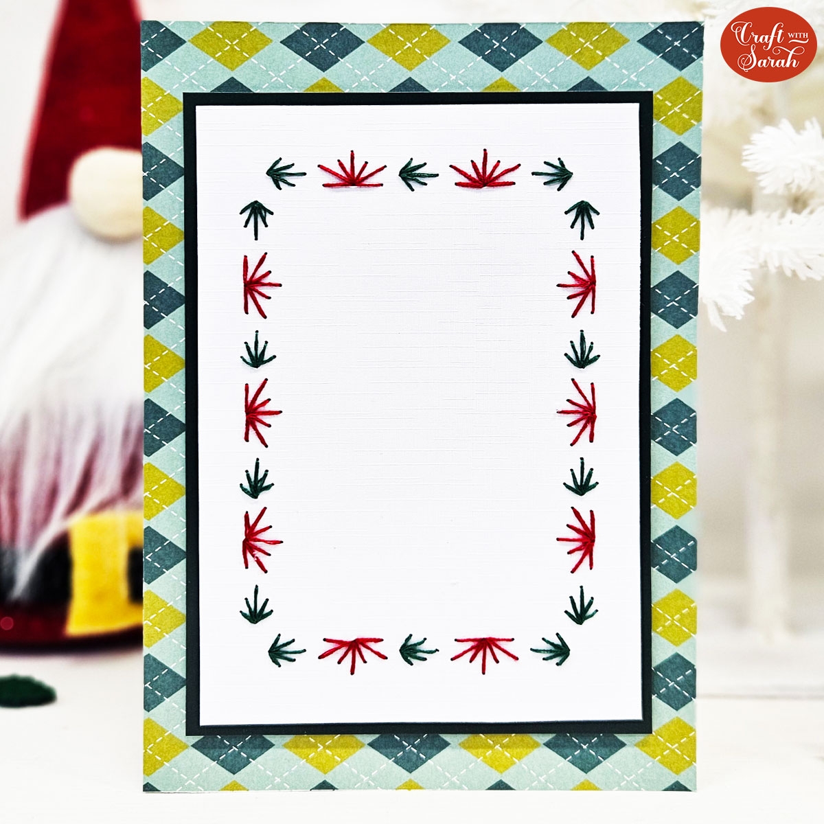 Card Stitching Patterns Paper Embroidery On Cards Craft With Sarah Worksheets Library