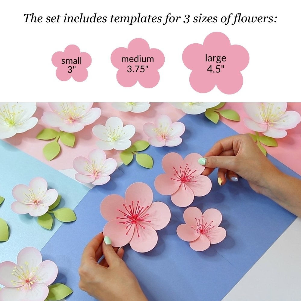 Paper Flower Template Printable