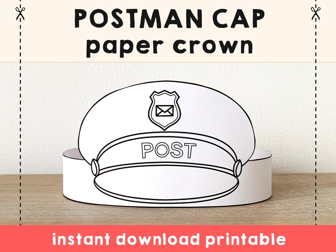 Community Helper Hats Free Printable Pirate Hat Paper Crown Costume Craft Skull Made By 