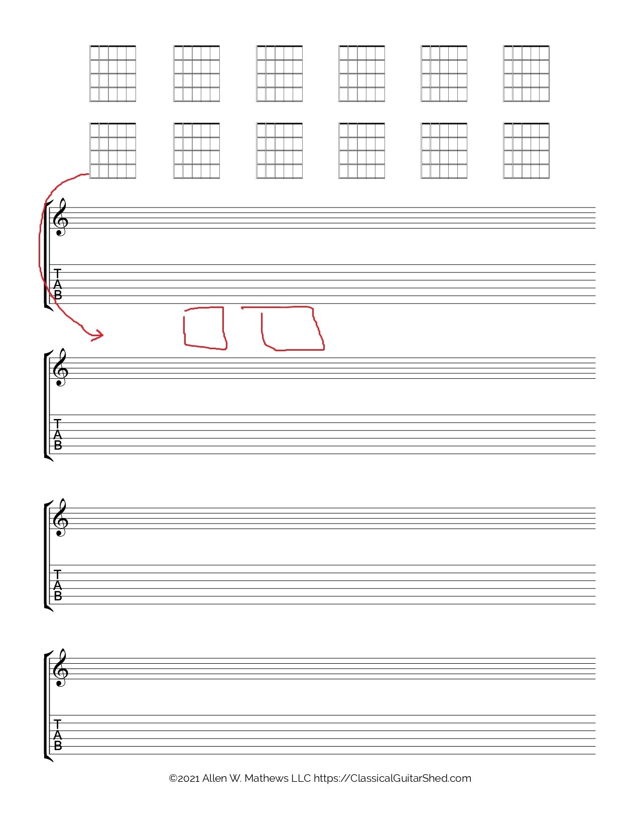 Creating Blank Staff Paper With Chord Diagrams Guitar Dorico Steinberg Forums