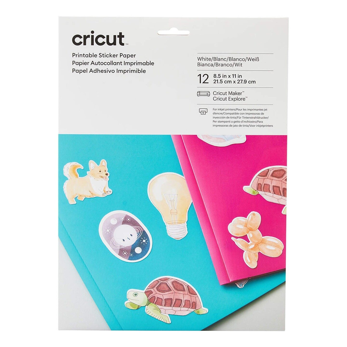 Cricut White Printable Sticker Paper Michaels