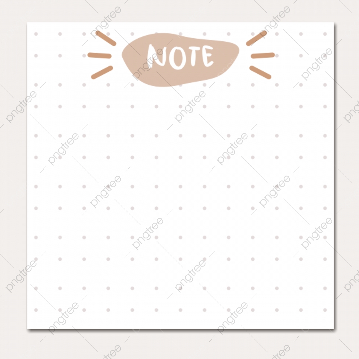 Note Paper Printable