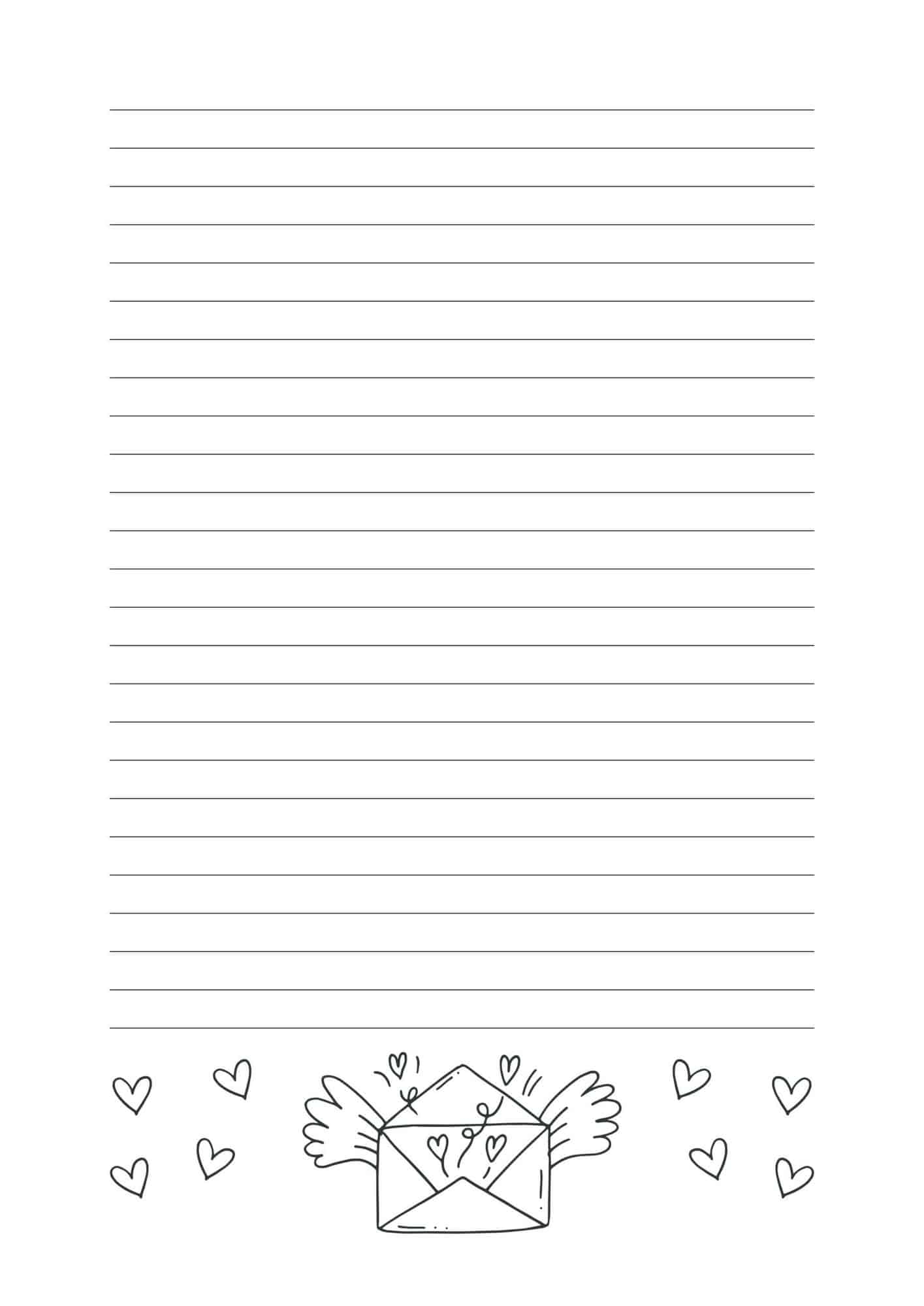 Free Cute Printable Notebook Paper