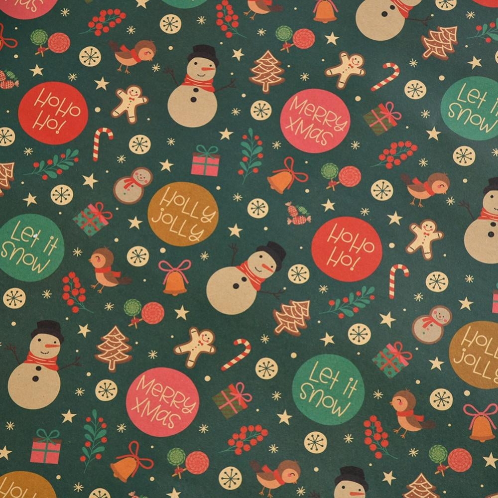Printable Xmas Wrapping Paper