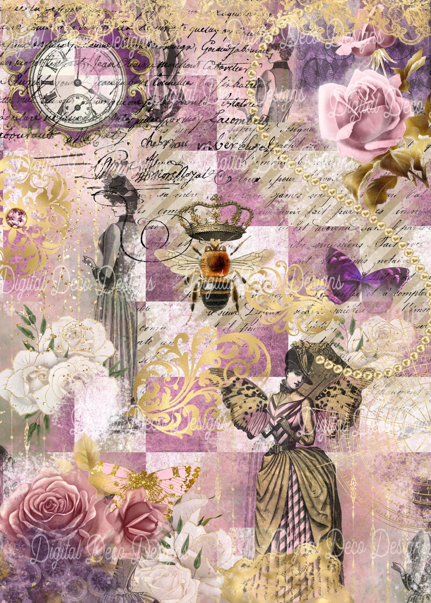 Printable Decoupage Paper