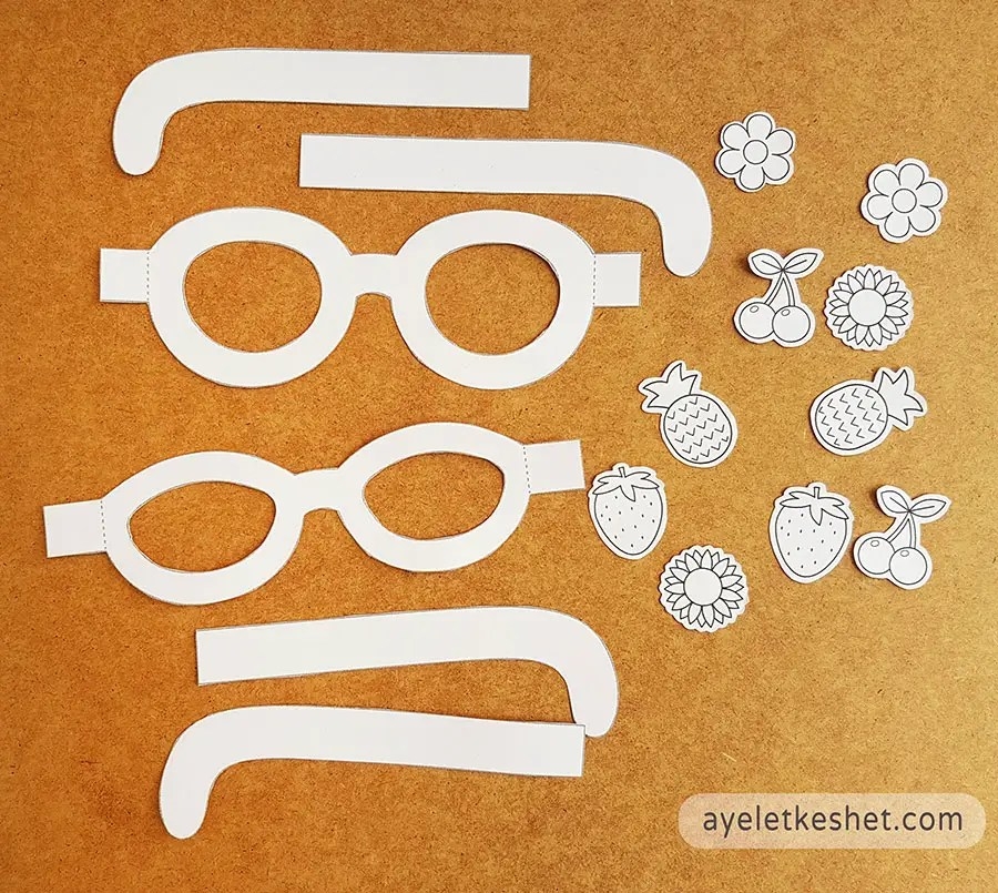 Paper Glasses Printable