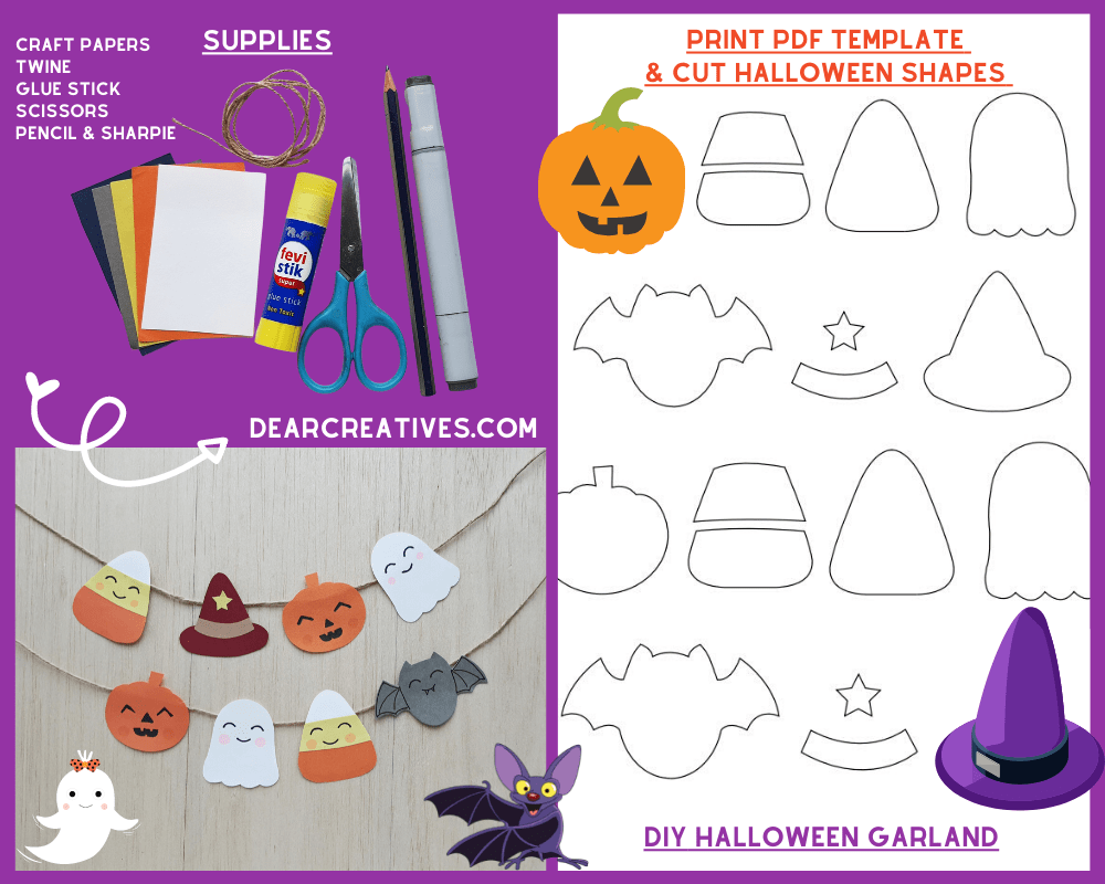 Free Printable Halloween Paper Crafts Templates