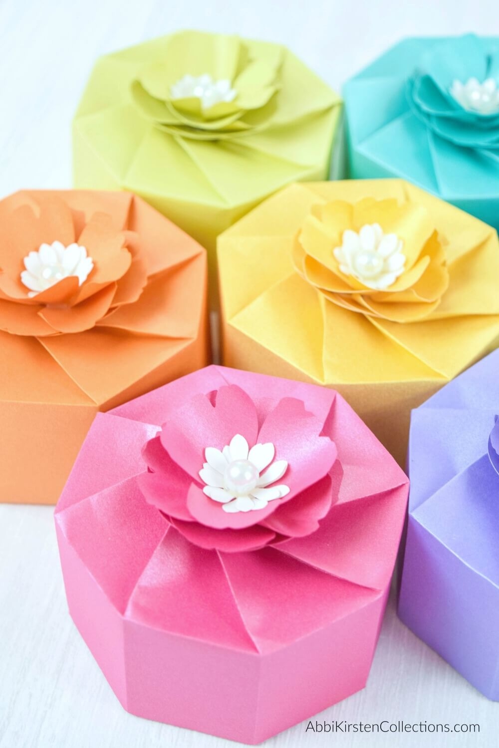 DIY Paper Box Template Treat And Favor Gift Box Craft Story Abbi Kirsten Collections
