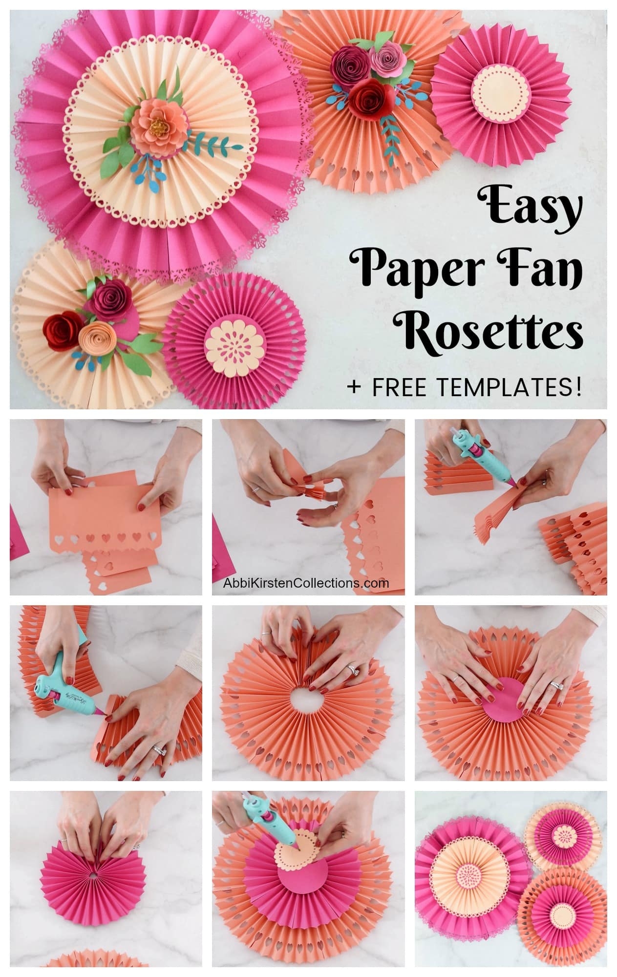 Printable Paper Fans