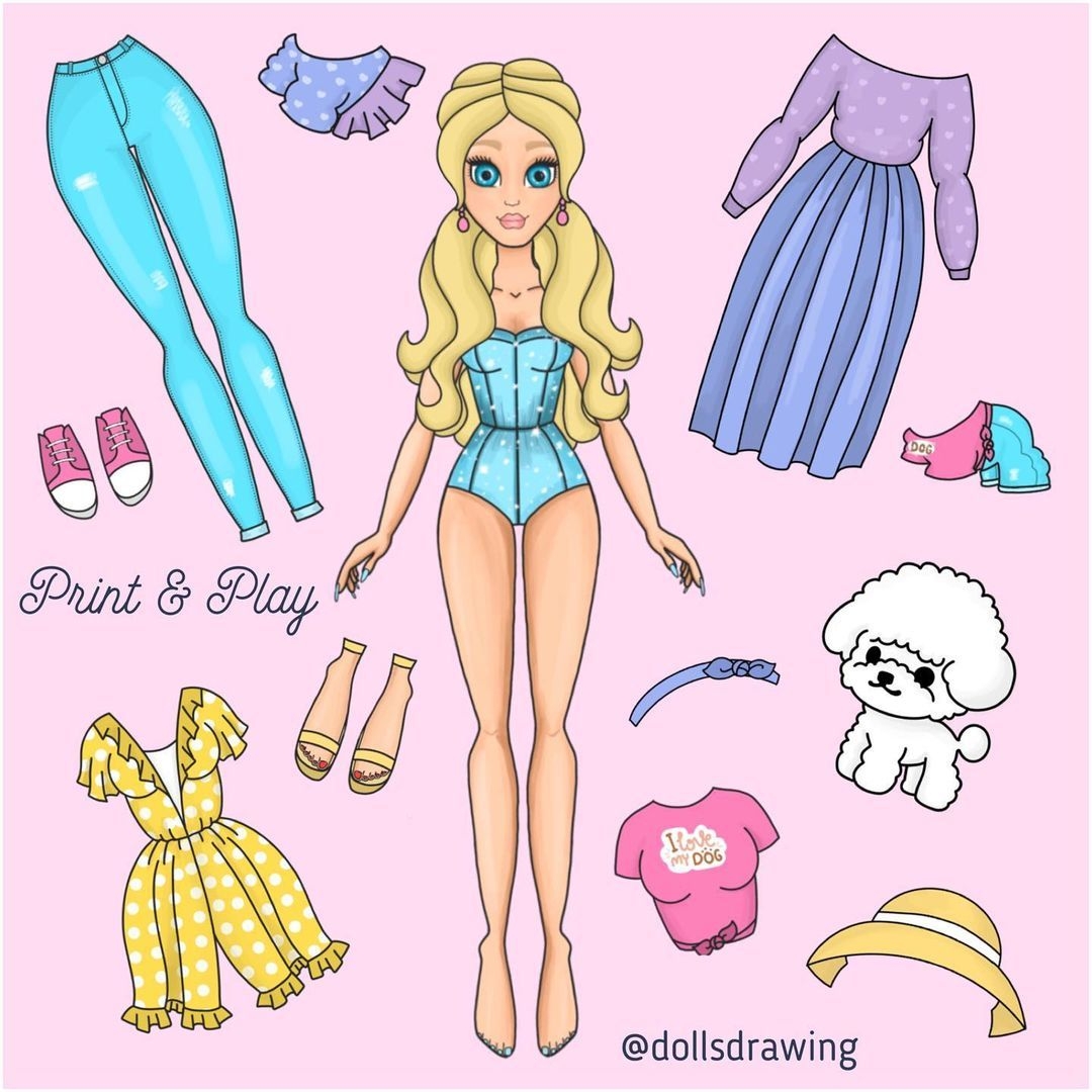 Doll Printable 2024