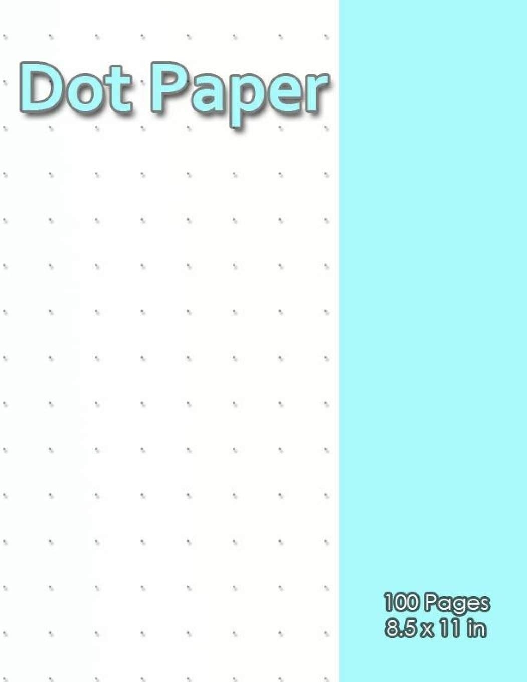 Dot Paper Graph Dotted Paper Dot Graph Paper Notebook Bullet Dot Grid Journal 1O0 Pages 8 5x11 Inch Khadi Bms Amazon de B cher