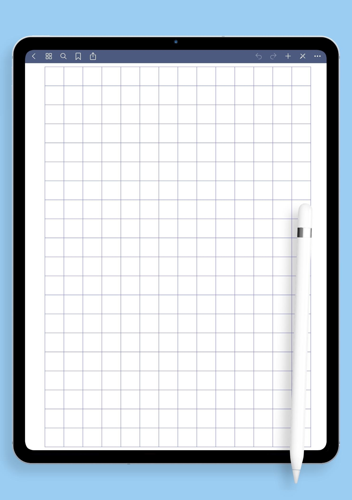 Printable One Centimeter Graph Paper