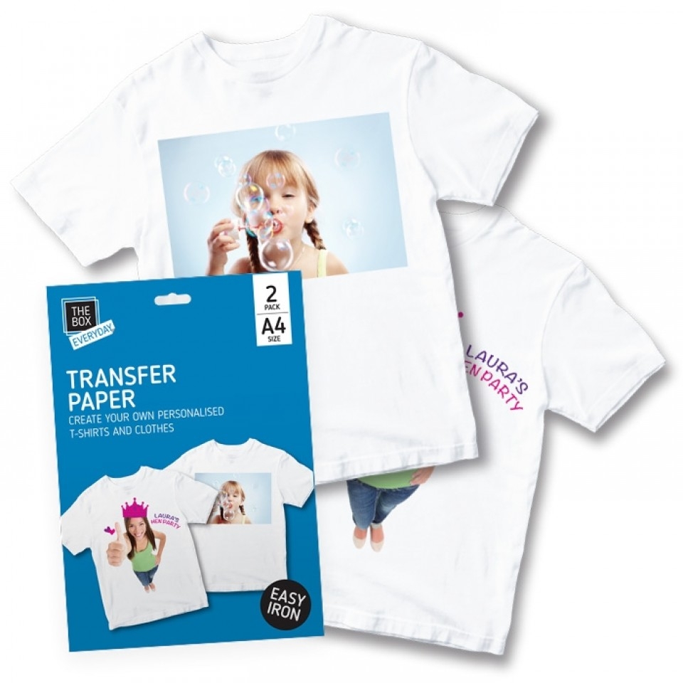 Easy Iron Transfer Paper