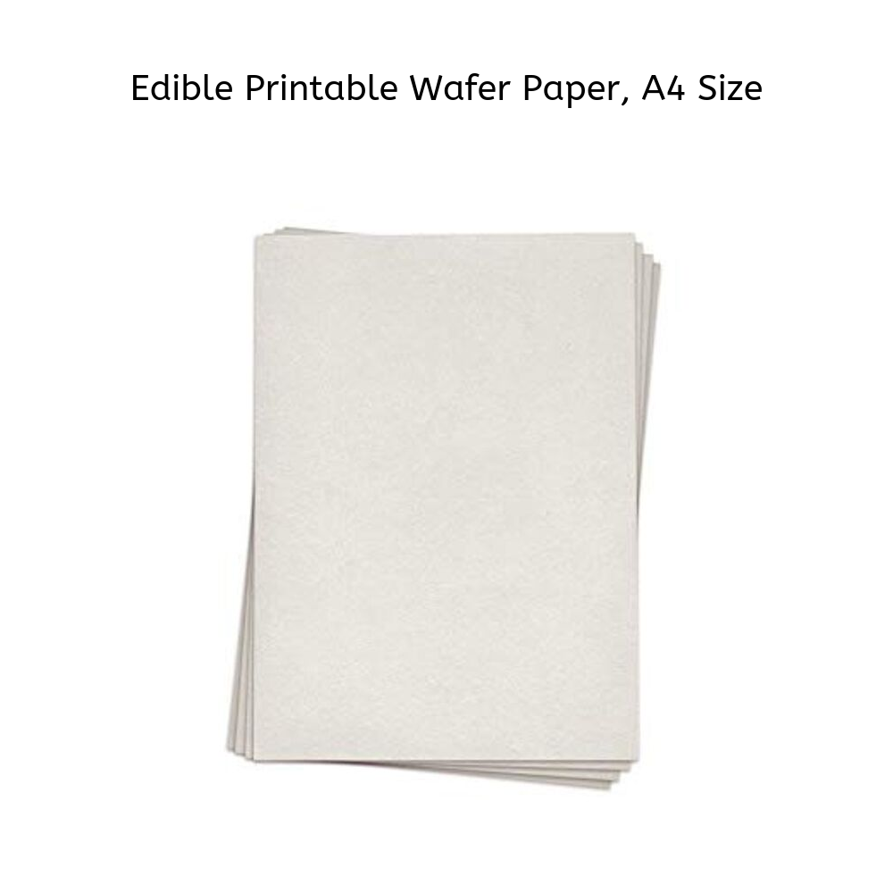Edible Wafer Paper A4 10 Printable Sheets Pastry Pro