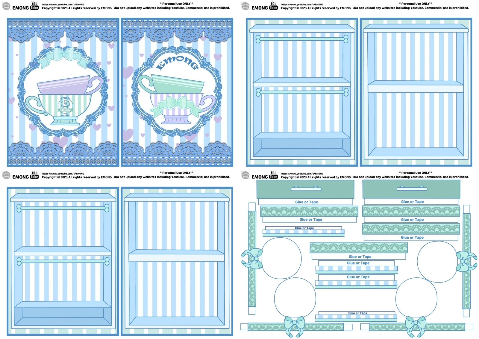 EMONG s Cinnamoroll Paper Doll Free Printable Paper Doll