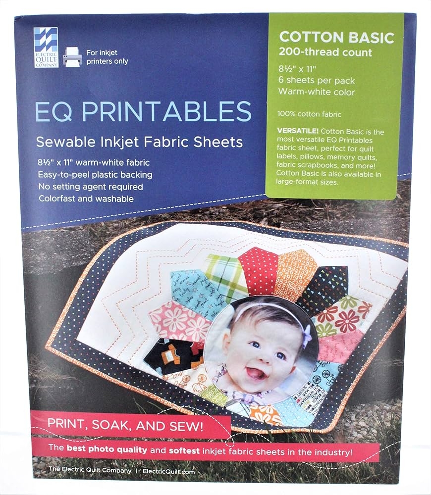 EQ Printables Inkjet Printer Paper 1 Pack Electric Quilt Company Amazon de Stationery Office Supplies