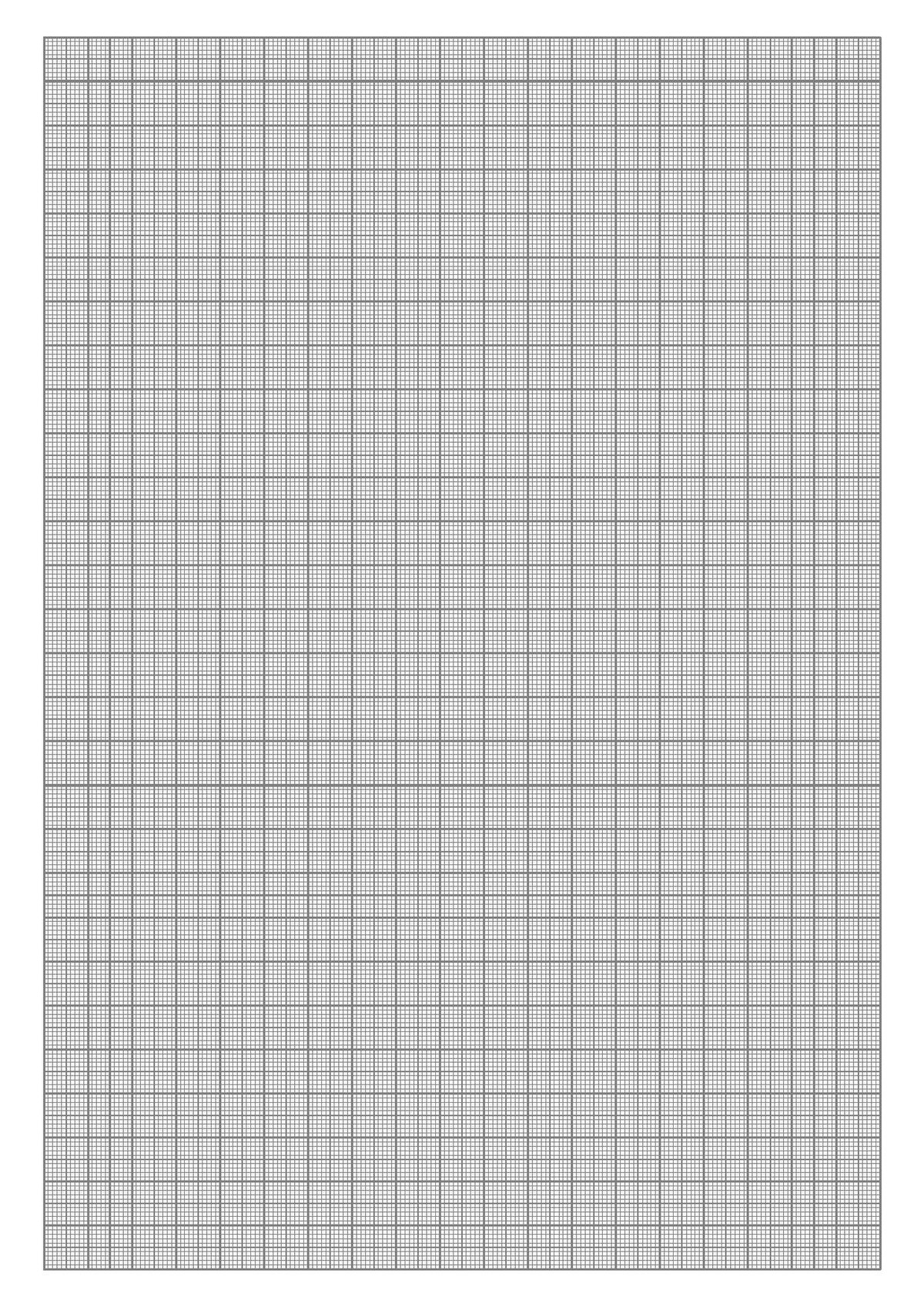 Full Sheet Graph Paper Printable