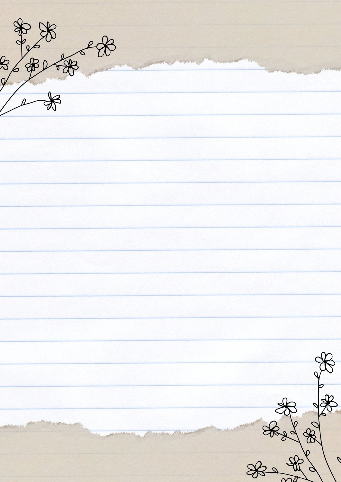 Letter Paper Printable
