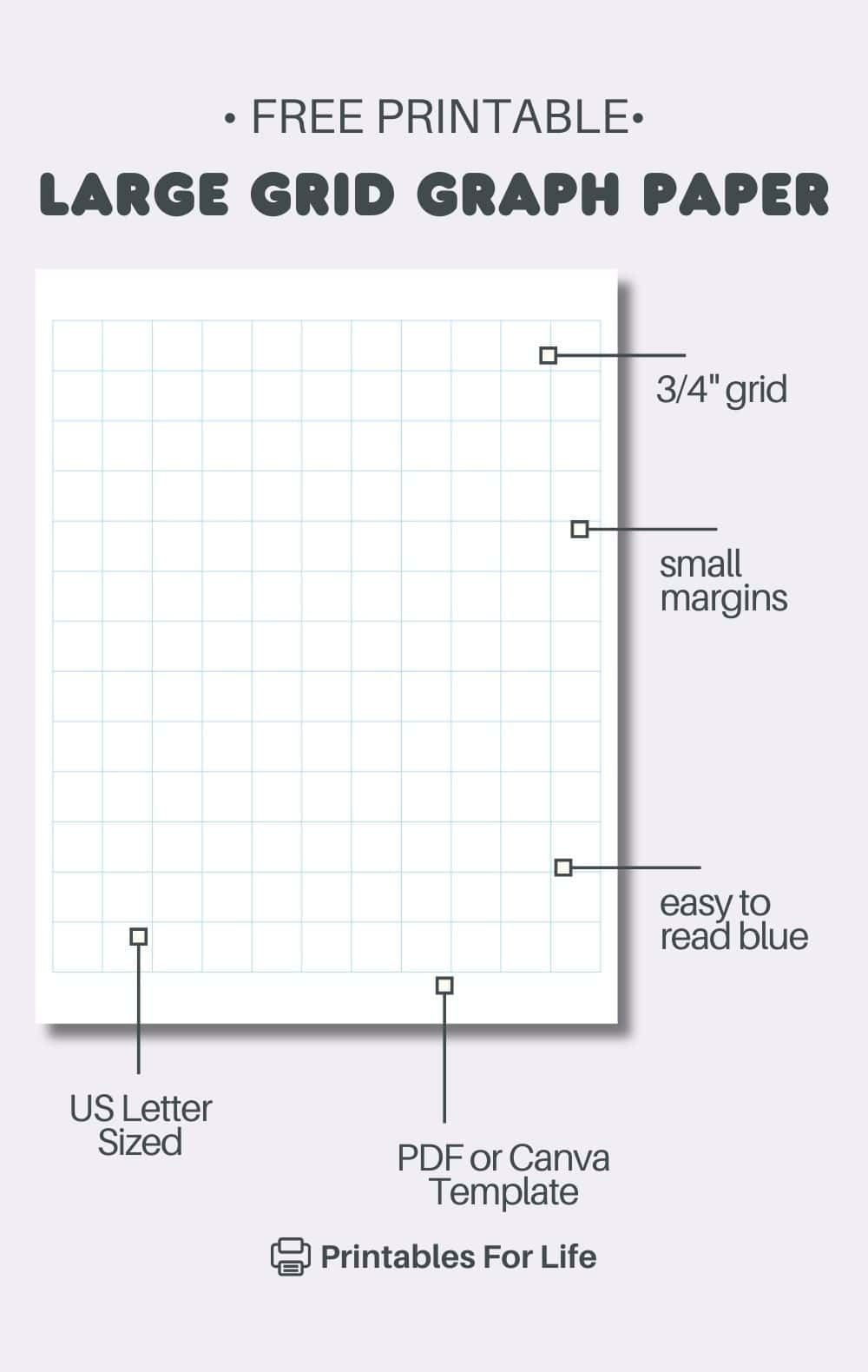Free Printable Graph Paper 1/4 Inch