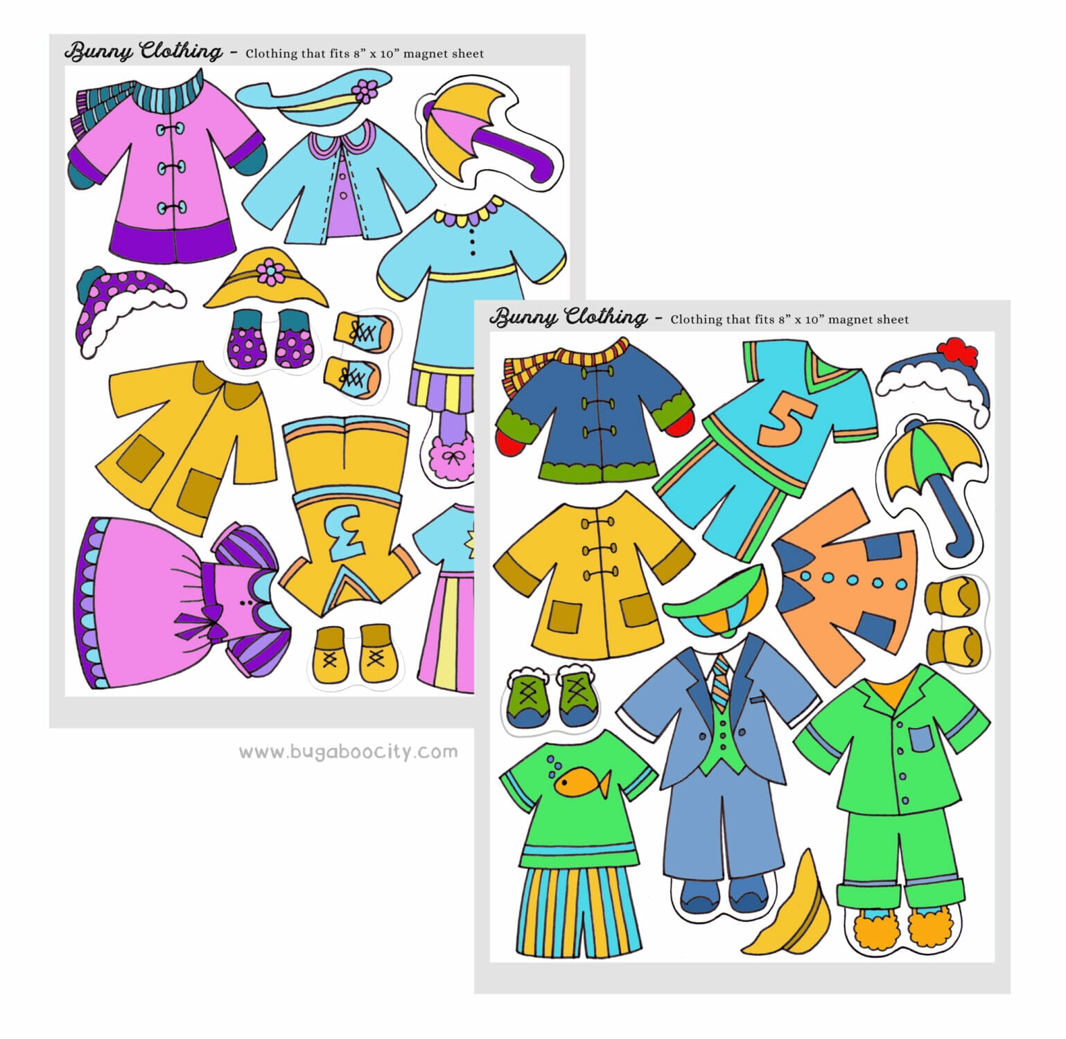 Printable Paper Dolls Clothes