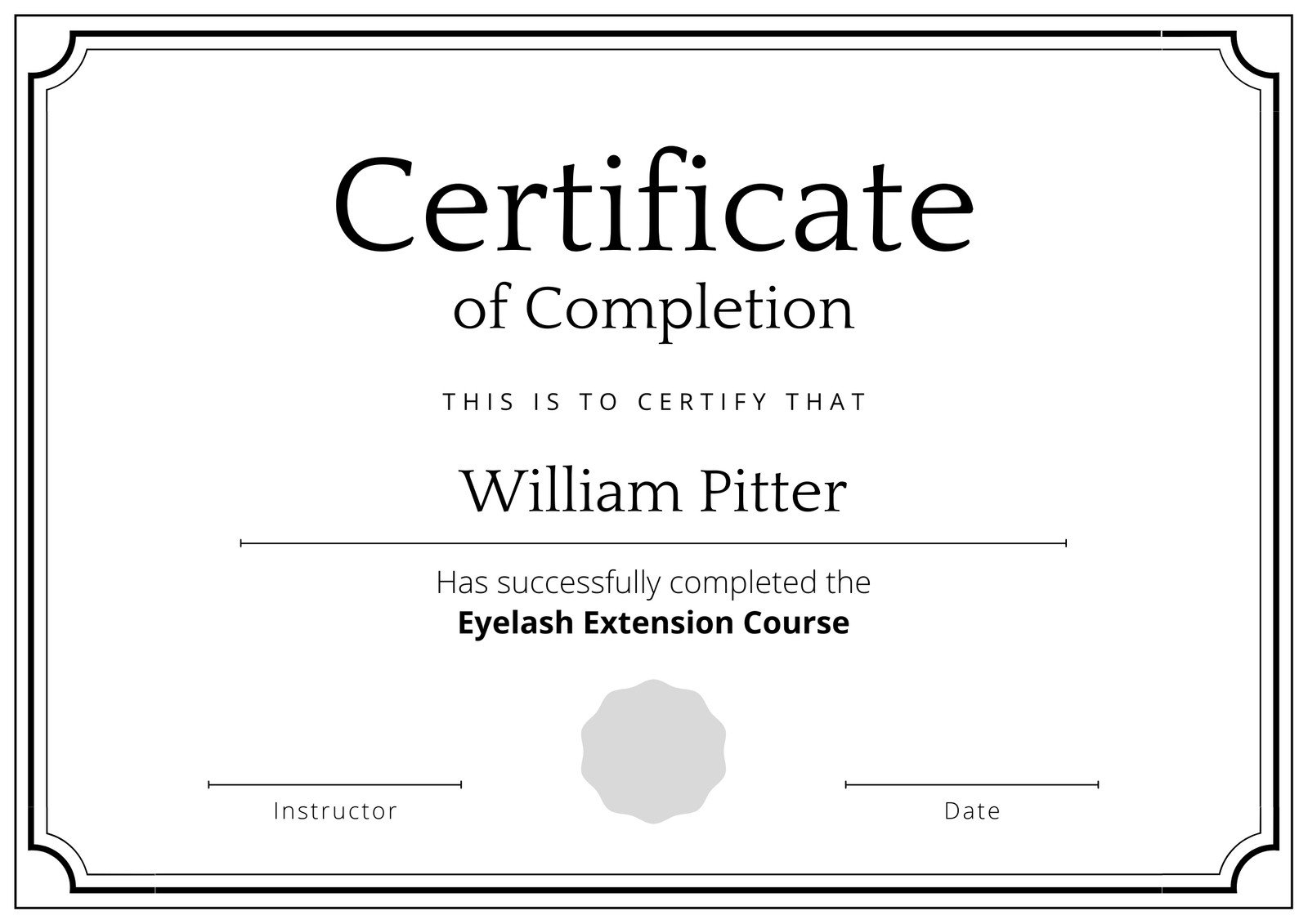 Printable Certificate Paper