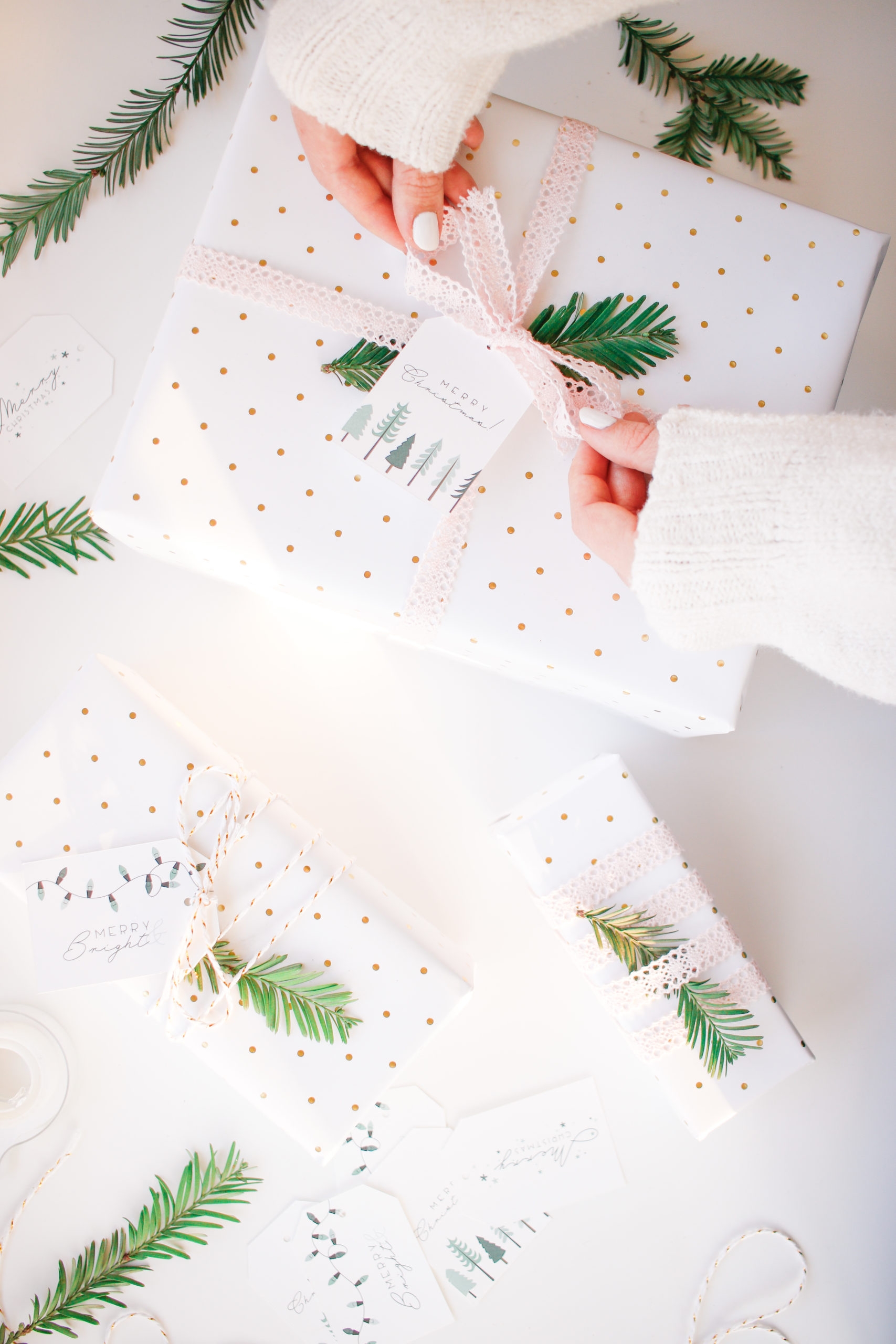 Free Printable Christmas Tags Gift Wrapping Tips Mikyla